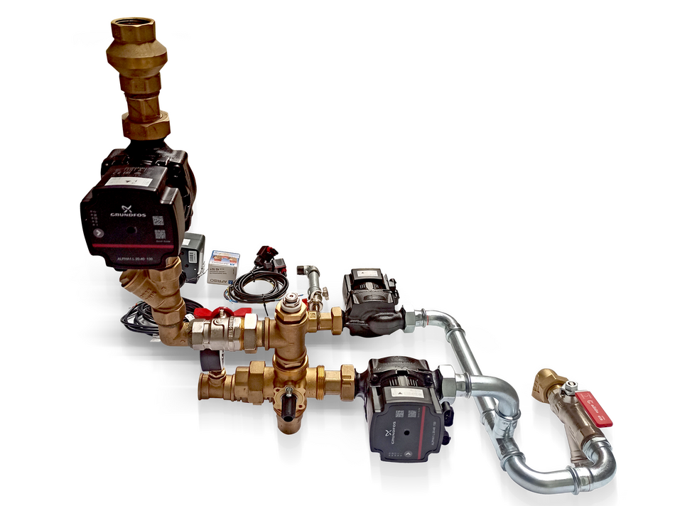 grupa pompowa do kotłów Mini Bio NE oraz EEI Pellets